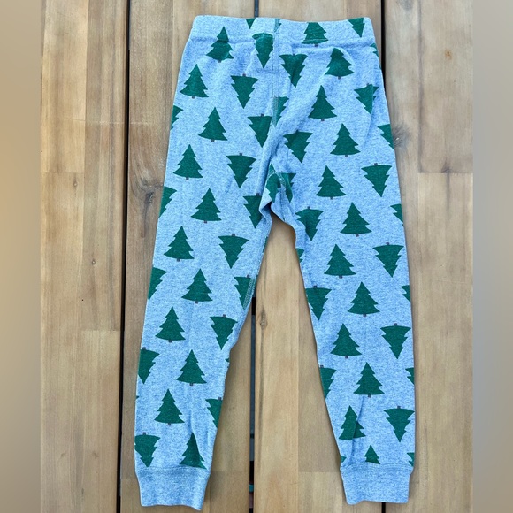 Hanna Andersson Christmas Tree Cotton Knit Pajama Set - Picture 4 of 5